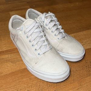Vans Canvas Old Skool White